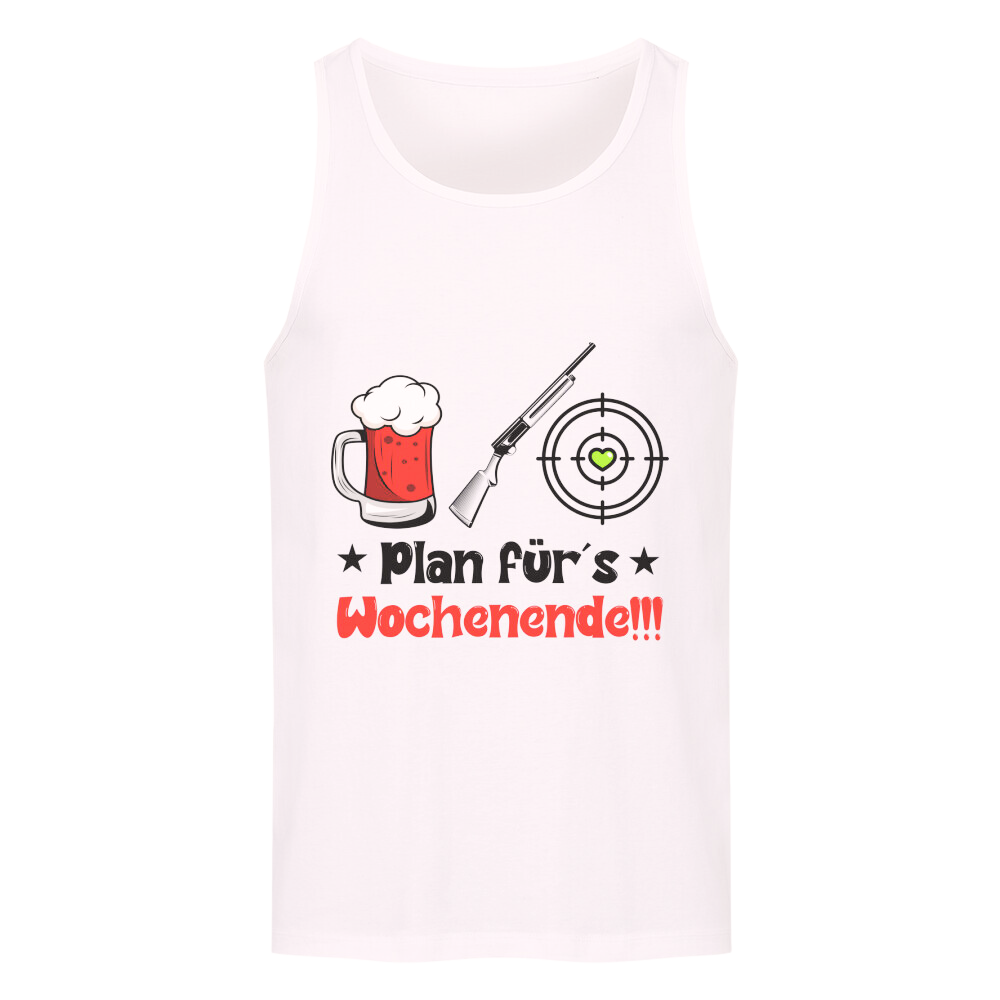 Premium  Tanktop "Plan fürs Wochenende"