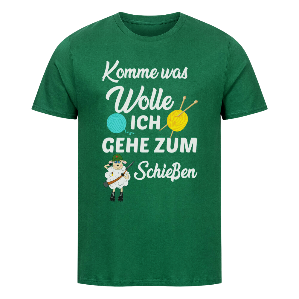 Premium T-Shirt "Wolle"