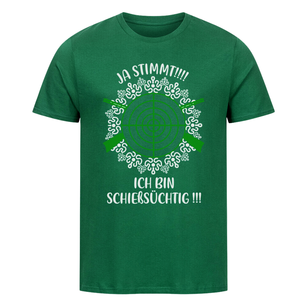 Premium T-Shirt “Schießsüchtig“