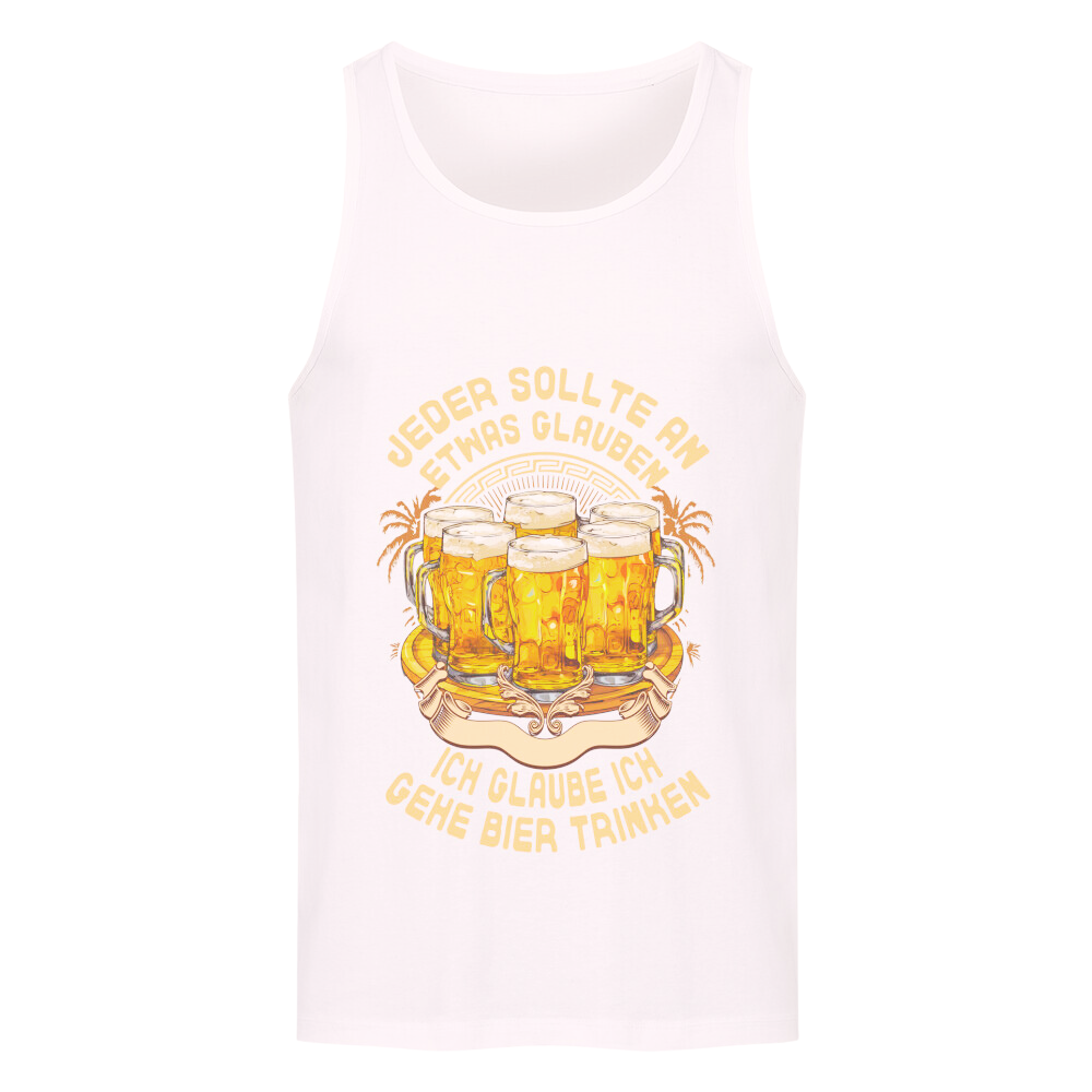 Premium Tanktop "Ich Glaube II"