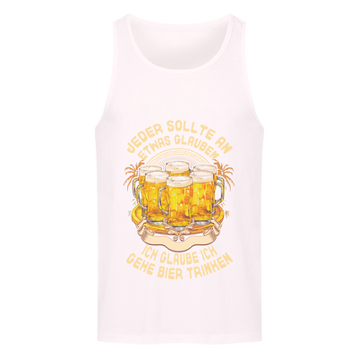 Premium Tanktop "Ich Glaube II"