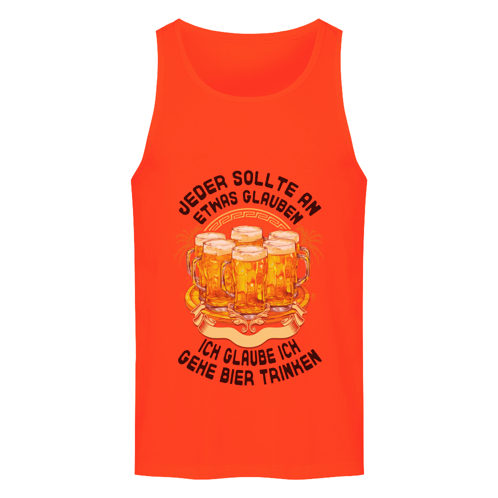 Premium Tanktop "Ich Glaube II"