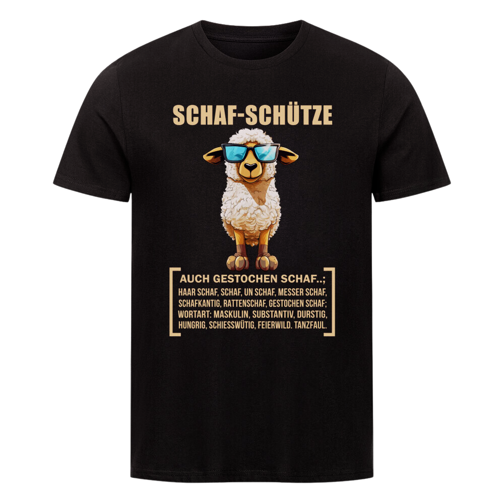 Premium T-Shirt "Schaf-Schütze II"