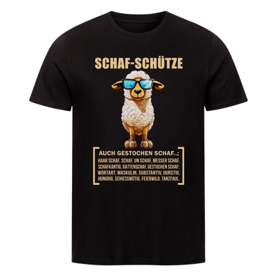 Premium T-Shirt "Schaf-Schütze II"