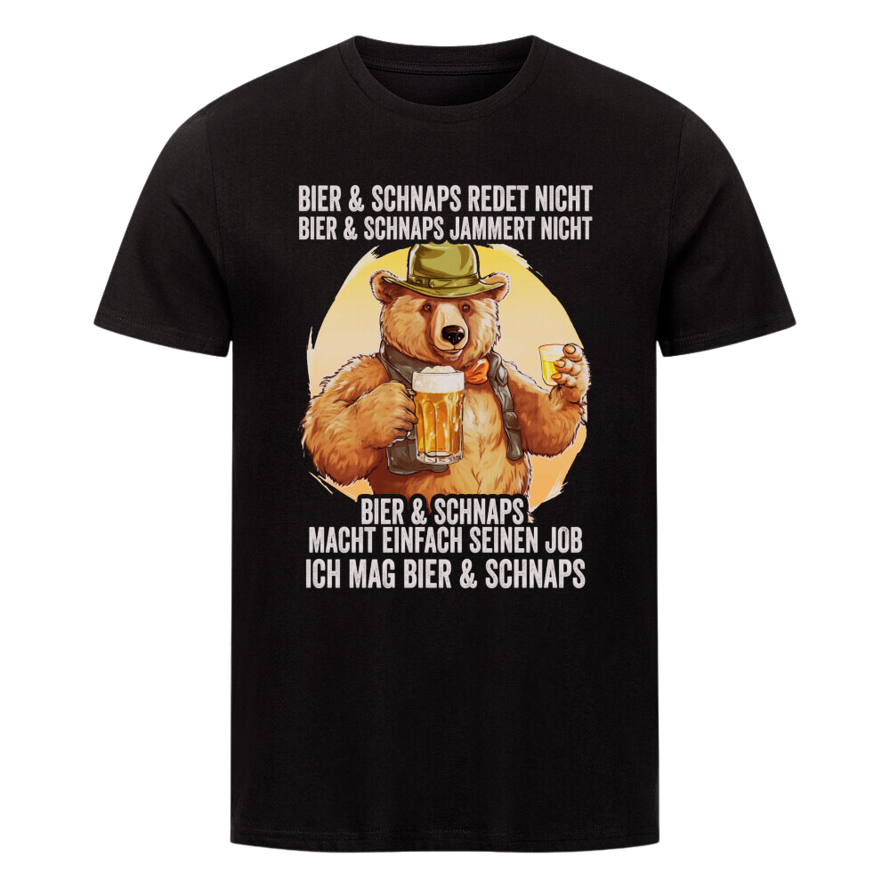 Premium T-Shirt Bier & Schnaps