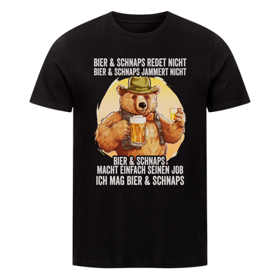 Premium T-Shirt Bier & Schnaps