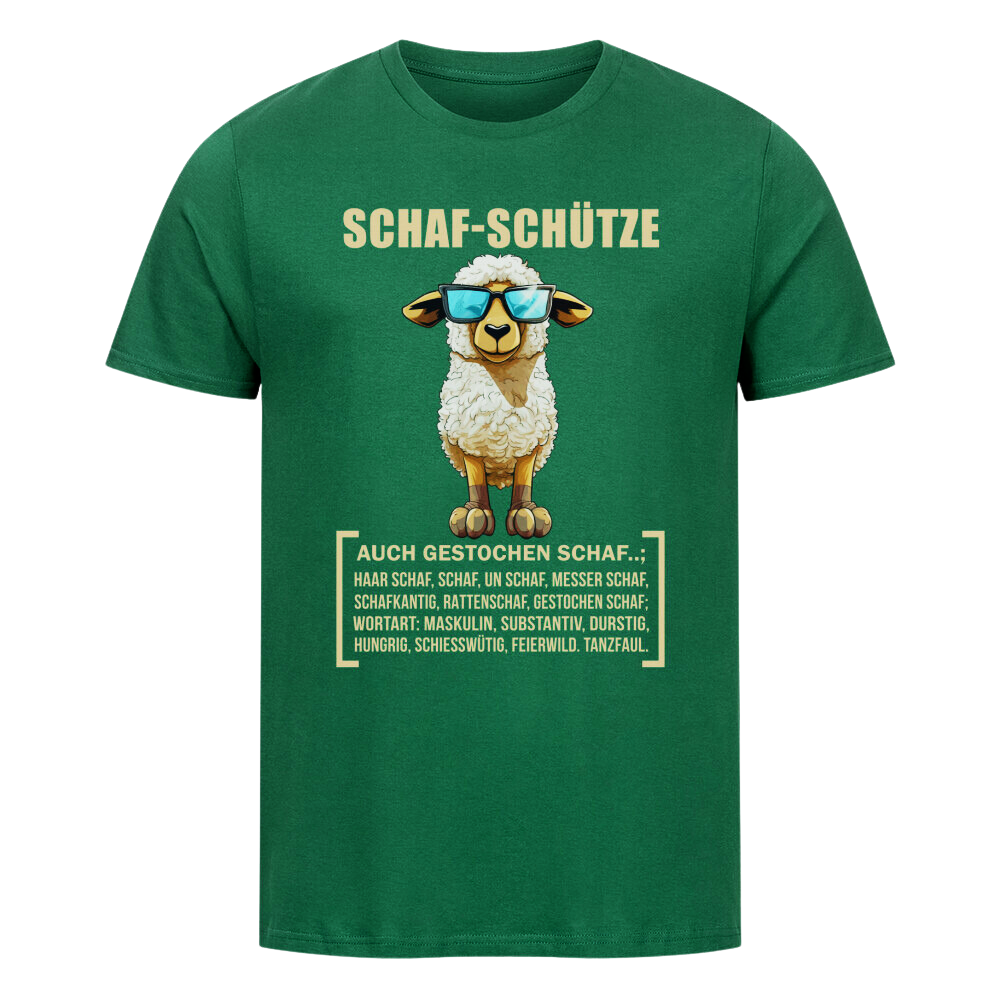 Premium T-Shirt "Schaf-Schütze II"