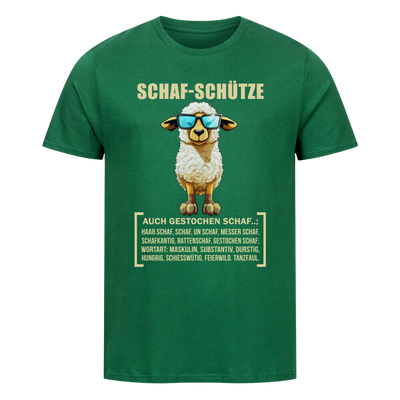 Premium T-Shirt "Schaf-Schütze II"