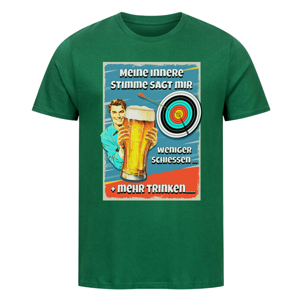 Premium T-Shirt "Mehr Trinken"