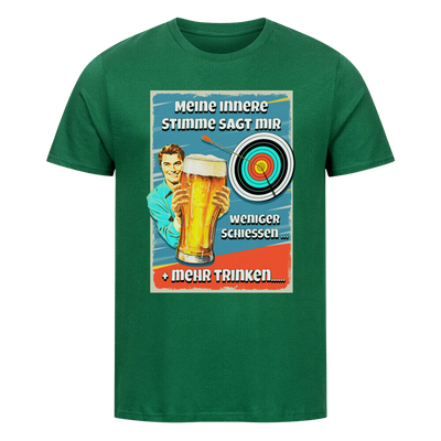 Premium T-Shirt "Mehr Trinken"