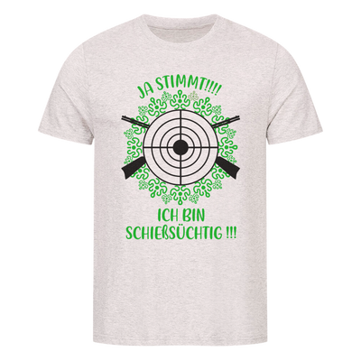 Premium T-Shirt “Schießsüchtig“