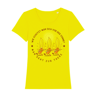 Premium T-Shirt Women" auf zur Theke"