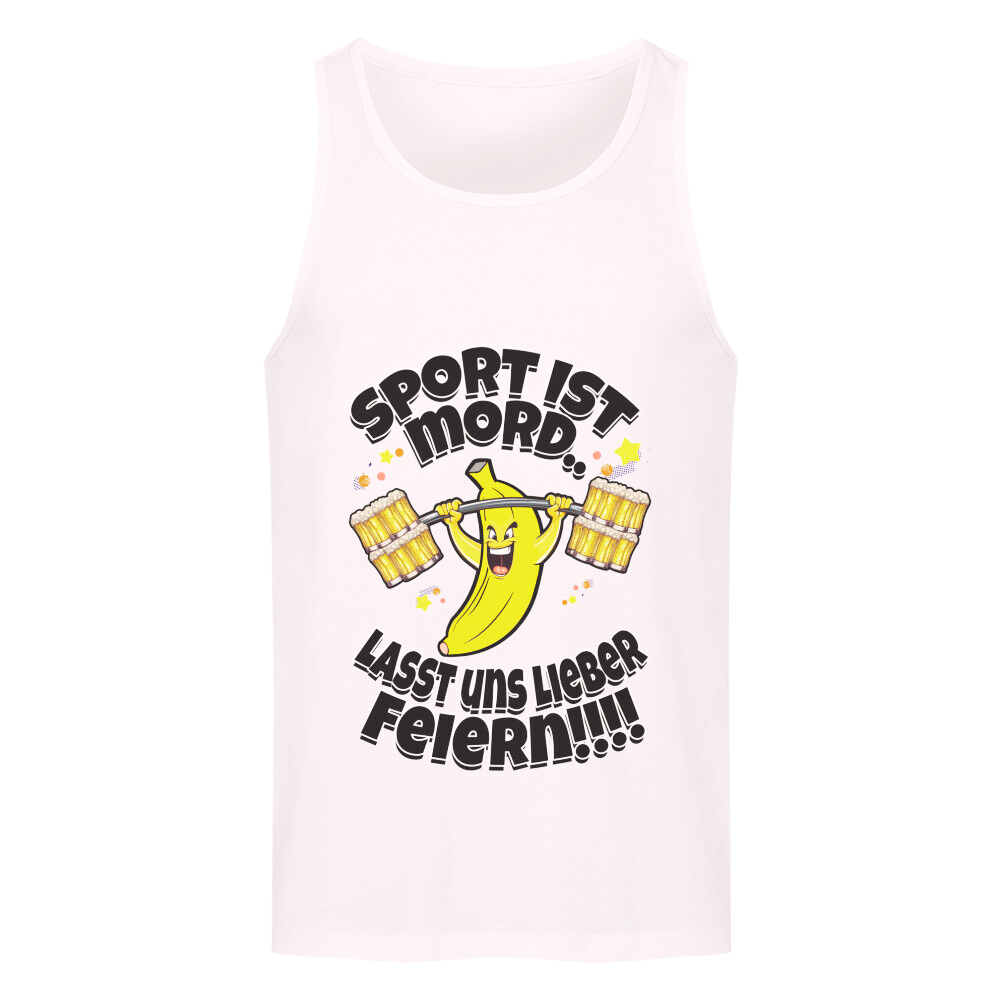 Premium  Tanktop "Sport ist Mord"