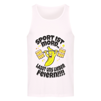 Premium  Tanktop "Sport ist Mord"