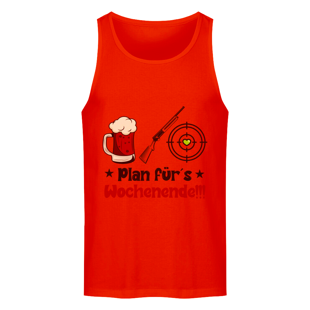 Premium  Tanktop "Plan fürs Wochenende"