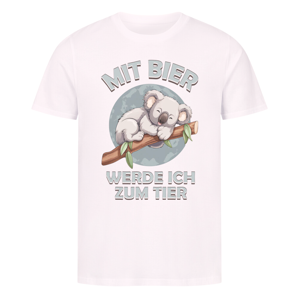 Premium T-Shirt "WERDE ICH ZUM TIER II"