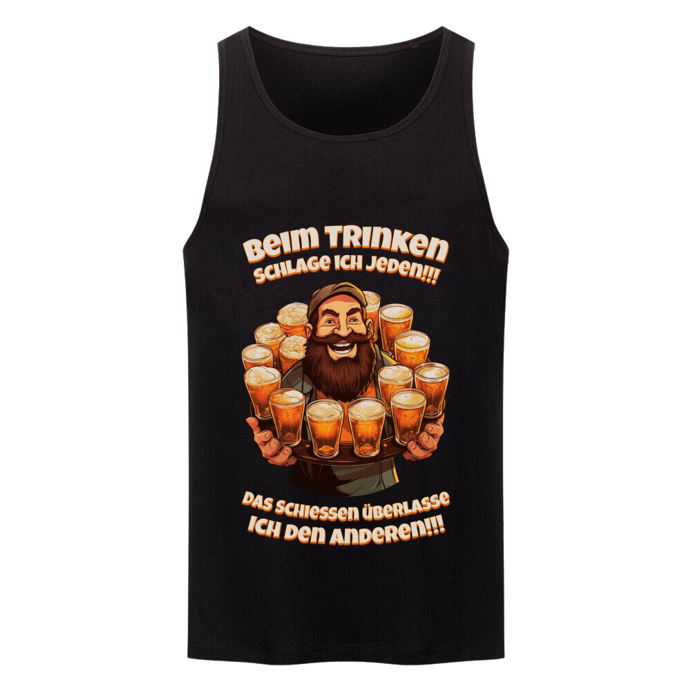 Premium Tanktop  "Beim Trinken II "