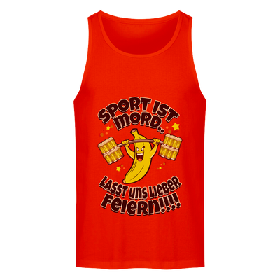 Premium  Tanktop "Sport ist Mord"