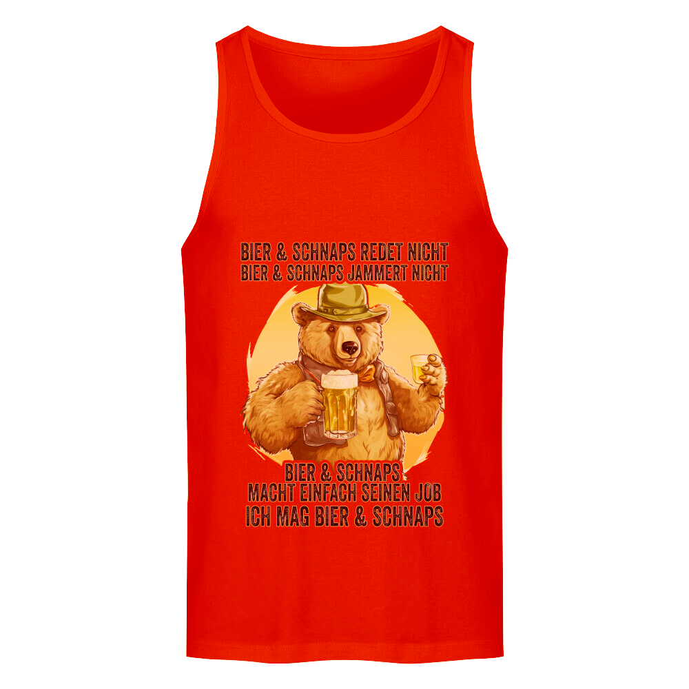 Premium Tanktop "Bier & Schnaps"