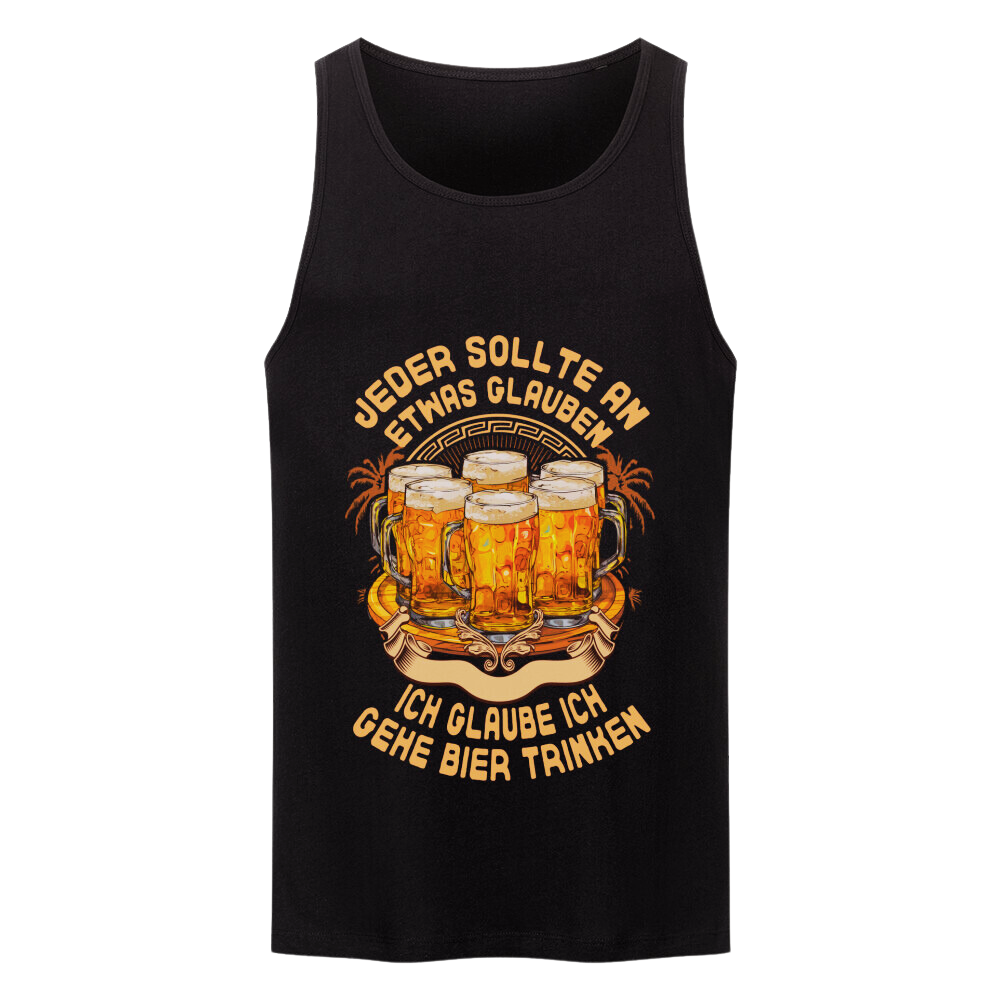 Premium Tanktop "Ich Glaube II"