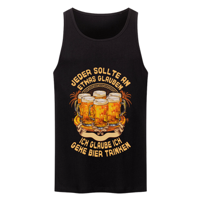 Premium Tanktop "Ich Glaube II"