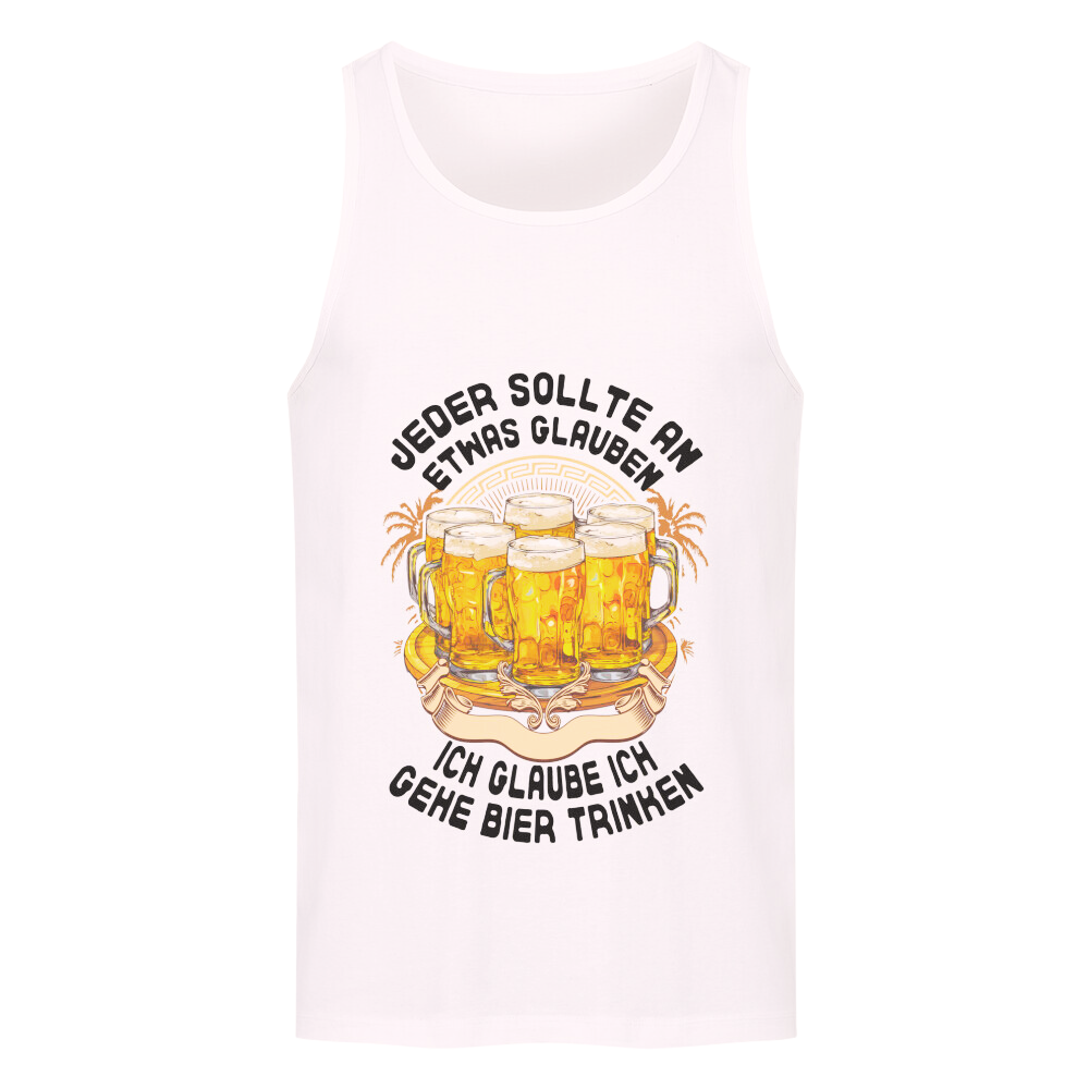 Premium Tanktop "Ich Glaube II"