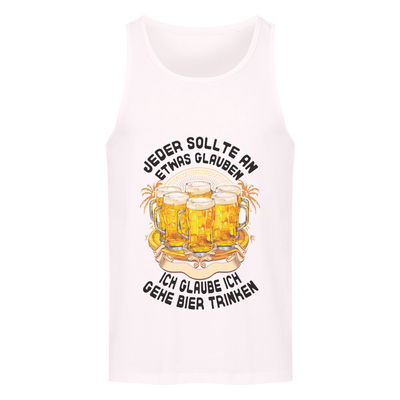 Premium Tanktop "Ich Glaube II"