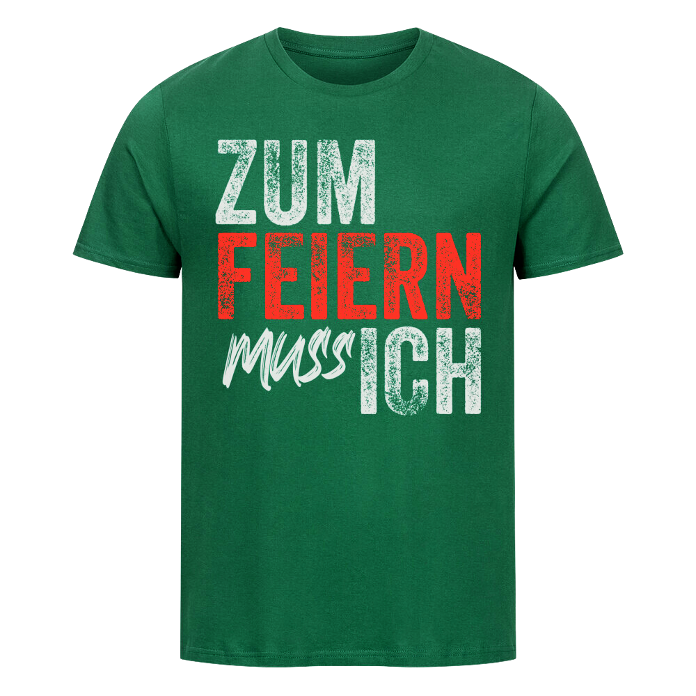 Premium T- Shirt "zum Feiern..."