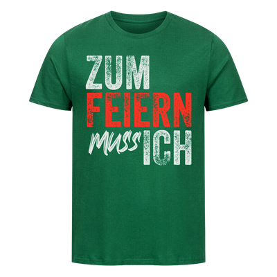 Premium T- Shirt "zum Feiern..."