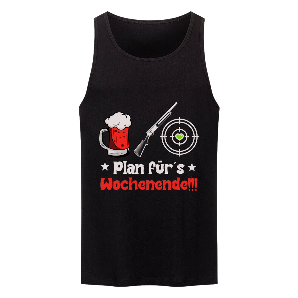 Premium  Tanktop "Plan fürs Wochenende"