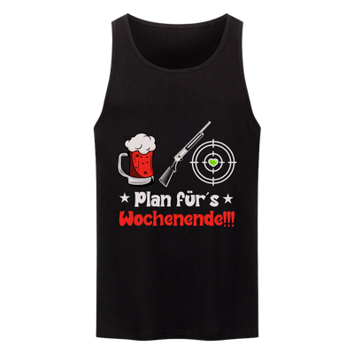 Premium  Tanktop "Plan fürs Wochenende"