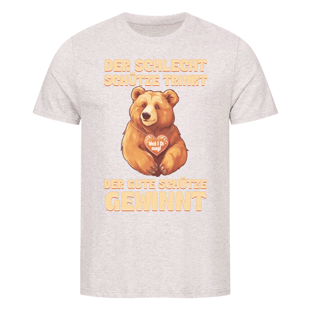 Premium T- Shirt  "DER GUTE SCHÜTZE GEWINNT" II