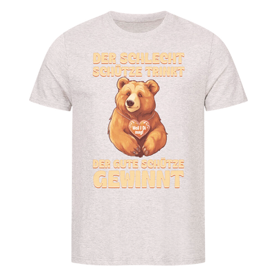 Premium T- Shirt  "DER GUTE SCHÜTZE GEWINNT" II