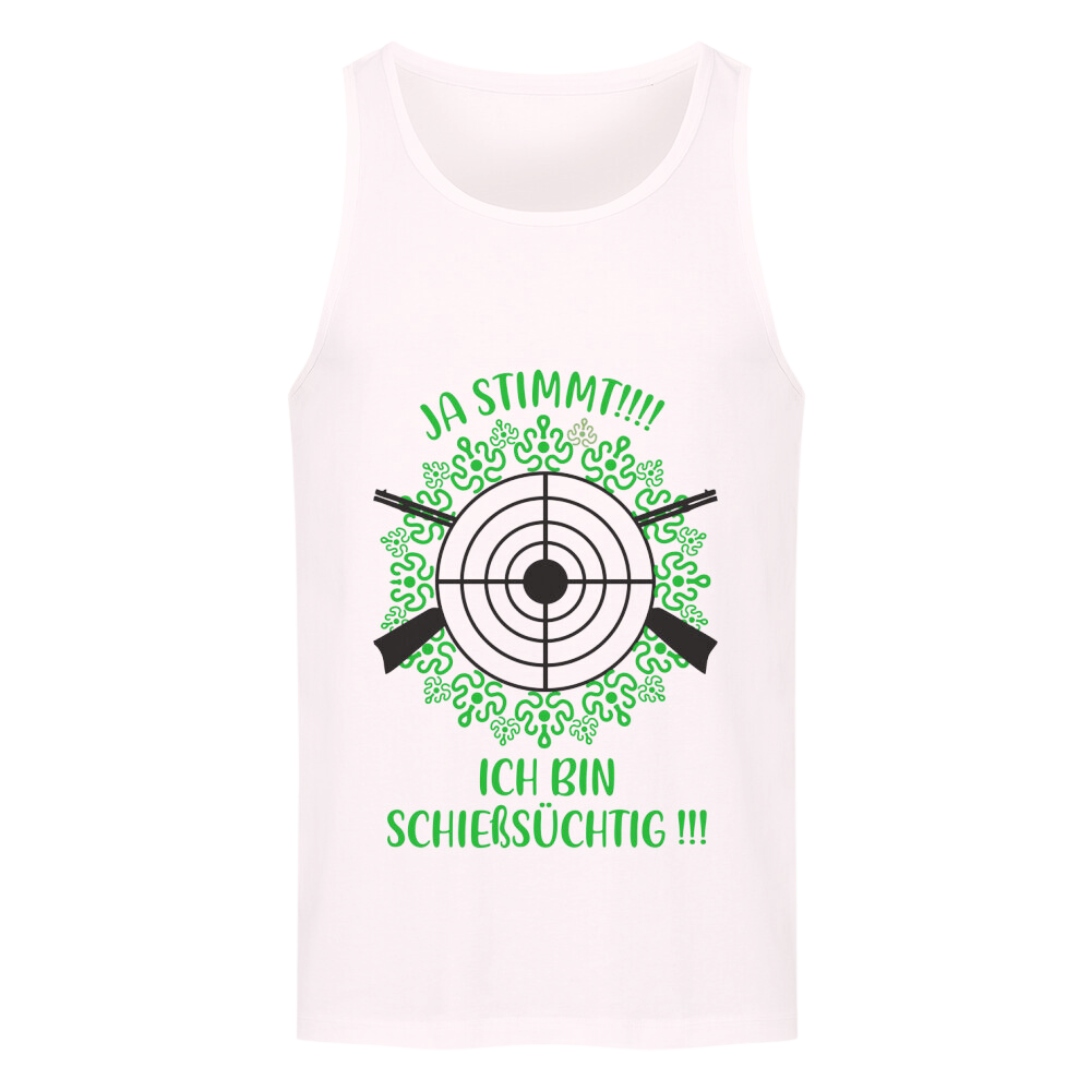 Premium Tanktop "Schießsüchtig"