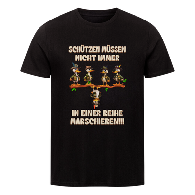 Premium T-Shirt " Marschieren II"