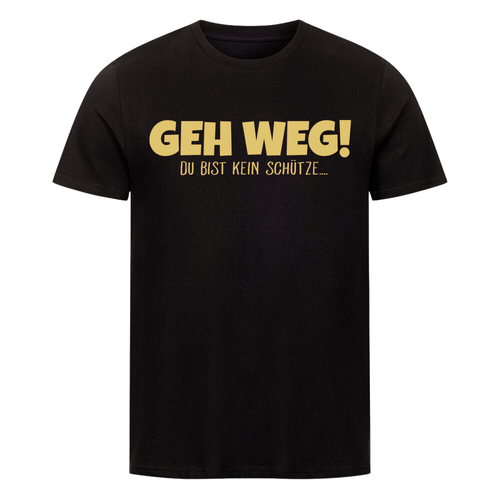 Premium  T-Shirt " Geh weg II"