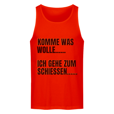 Premium Tanktop "Ich gehe zum Schießen"