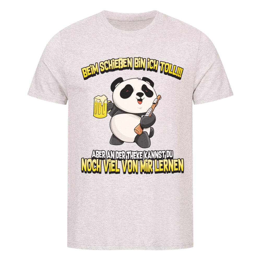 Premium T- Shirt "Noch viel von mir lernen"