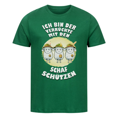 Premium  T-Shirt Verrückter Schütze