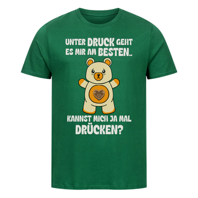 Premium T-Shirt "Besten Drücken"