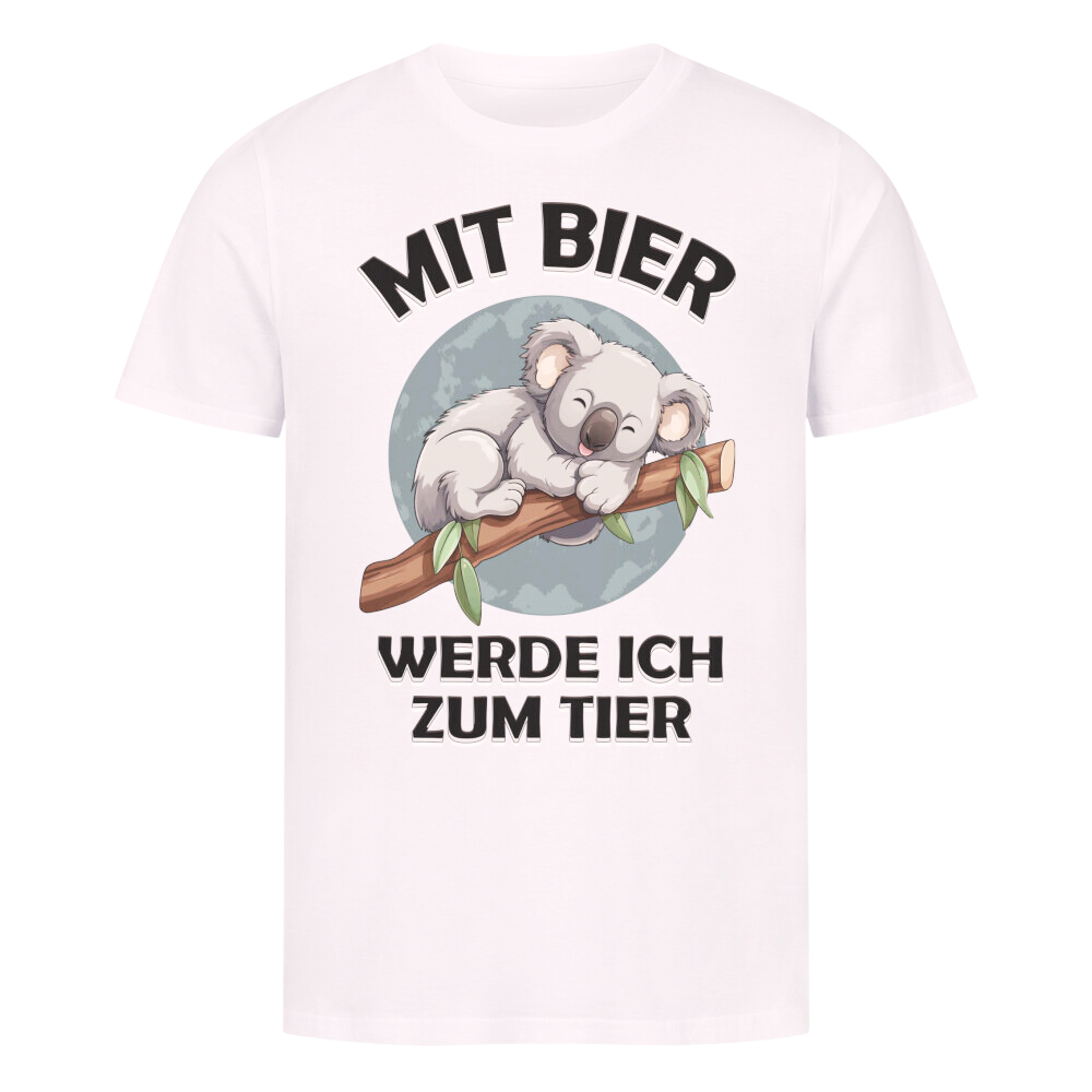 Premium T-Shirt "WERDE ICH ZUM TIER I"