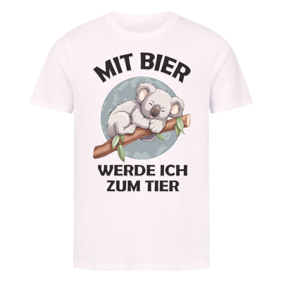 Premium T-Shirt "WERDE ICH ZUM TIER I"