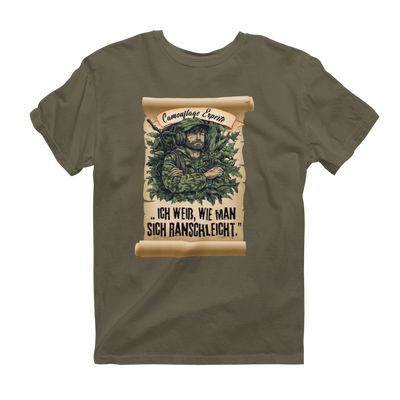 Unisex T-Shirt "Camouflage Experte"