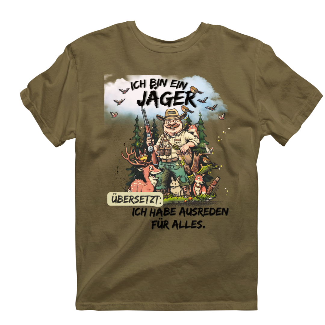 Unisex T-Shirt " Ich bin Jäger"