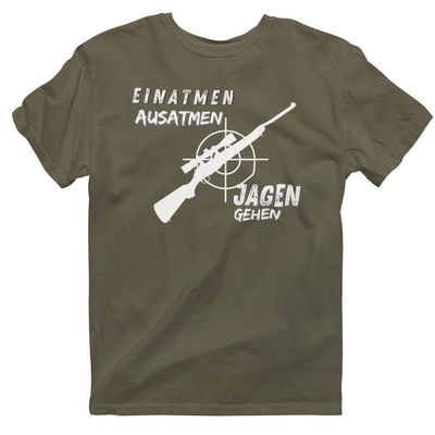 Unisex T-Shirt "Einatmen Ausatmen"