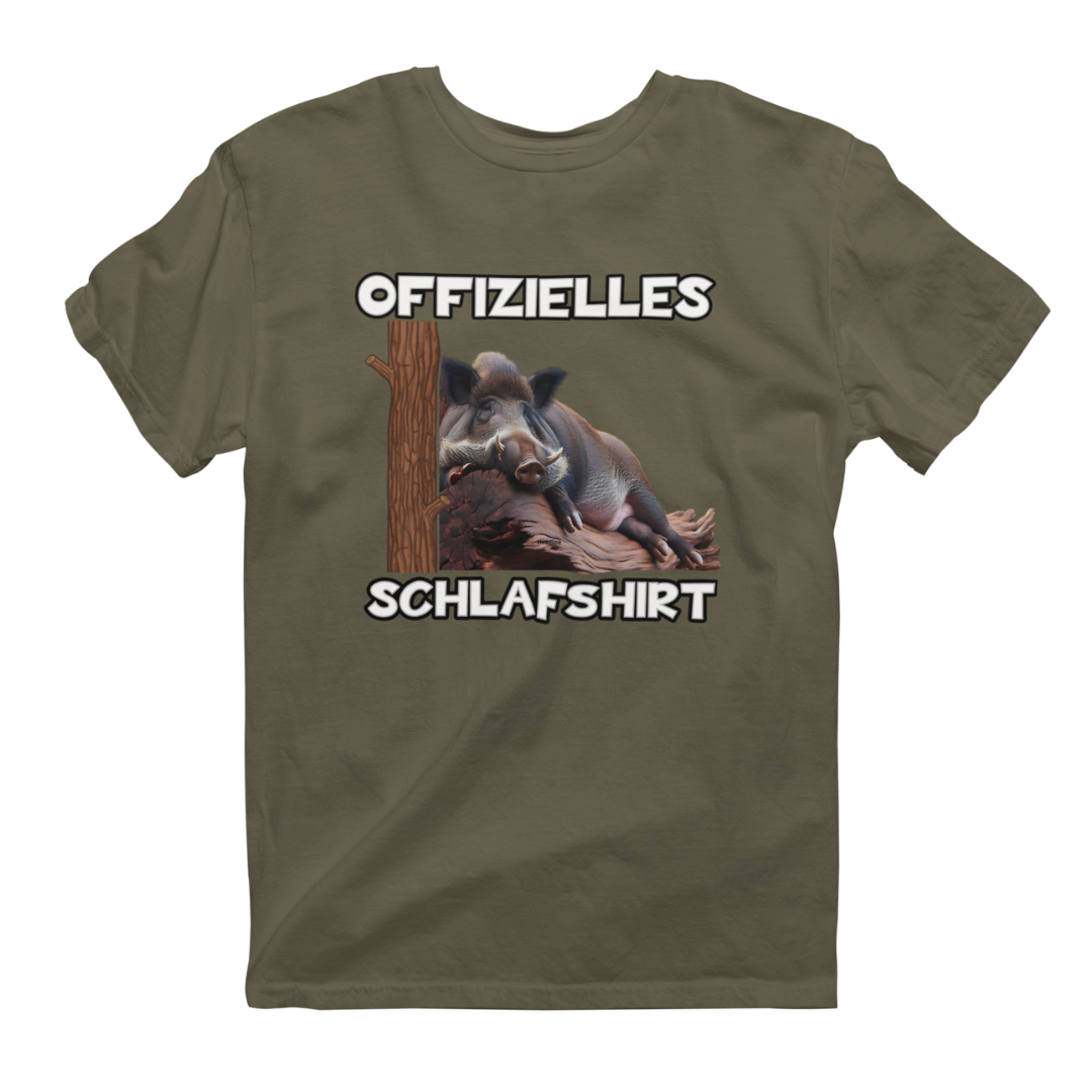 Unisex T-Shirt " Offizielles Schlafshirt"