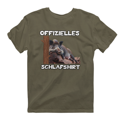 Unisex T-Shirt " Offizielles Schlafshirt"