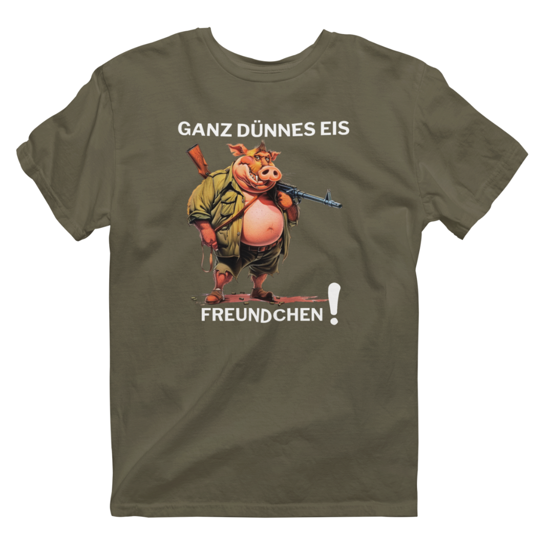 Unisex T-Shirt  "Ganz dünnes Eis"