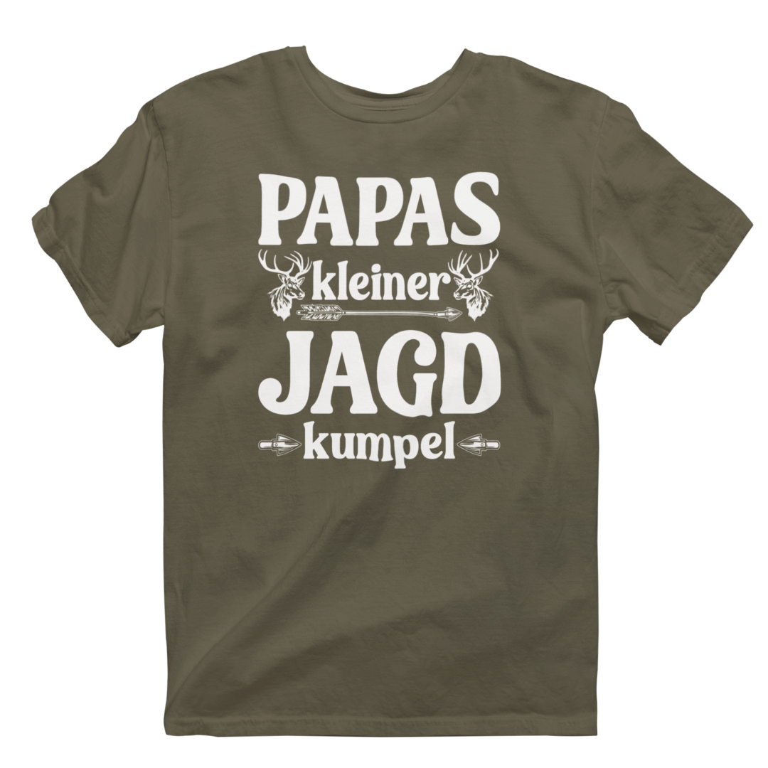 Unisex T-Shirt "Papas kleiner Jagdkumpel"