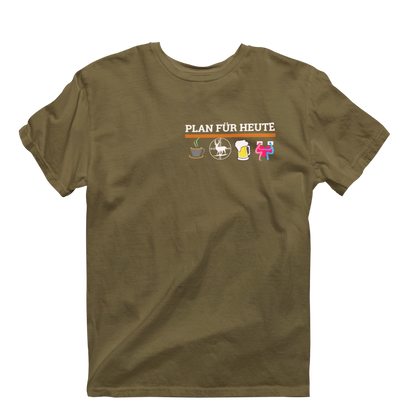 Classic Organic T-Shirt   "Plan für Heute"